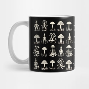 Mushroom Gnome Silhouettes Simple Joy Mug